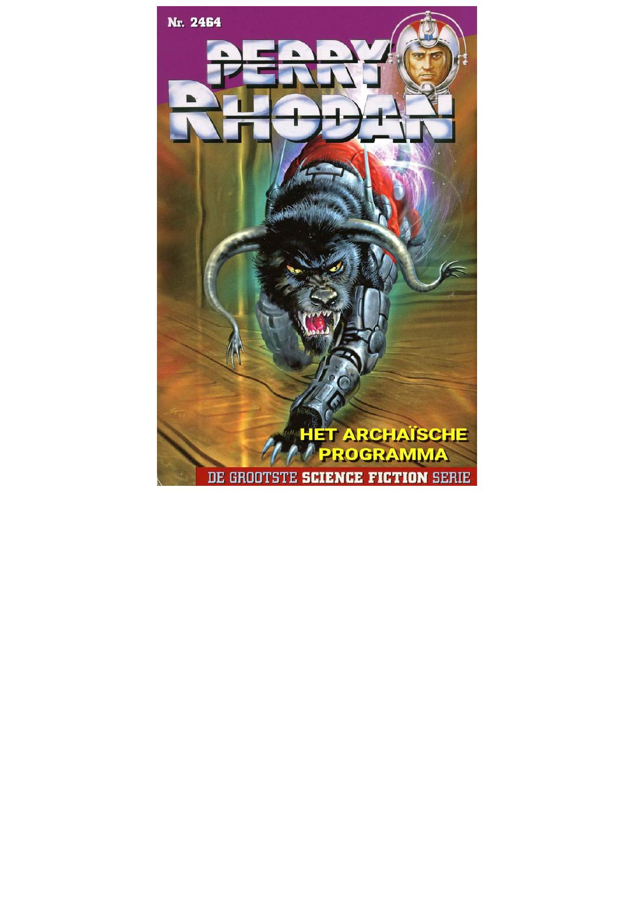 Perry Rhodan 2464 - Het archaische programma