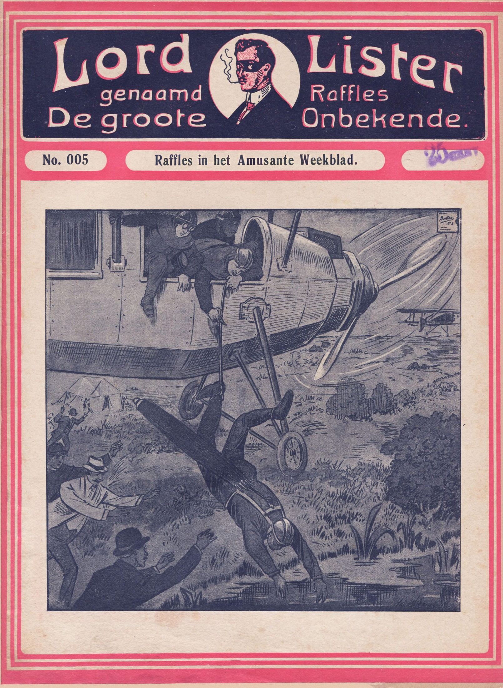 Raffles in het Amusante Weekblad 05