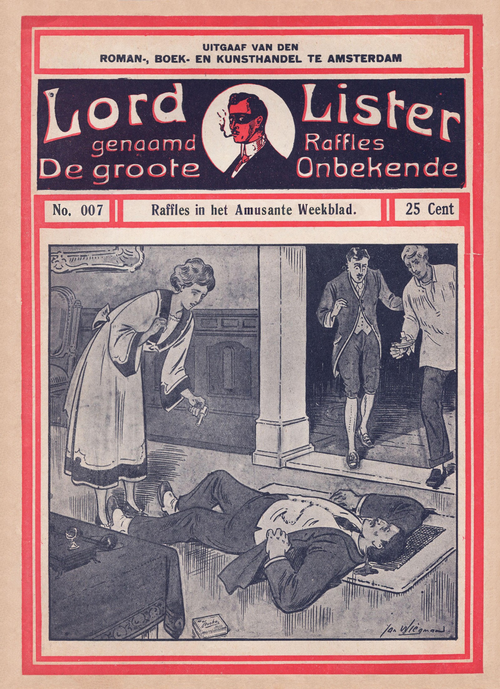 Raffles in het Amusante Weekblad 07
