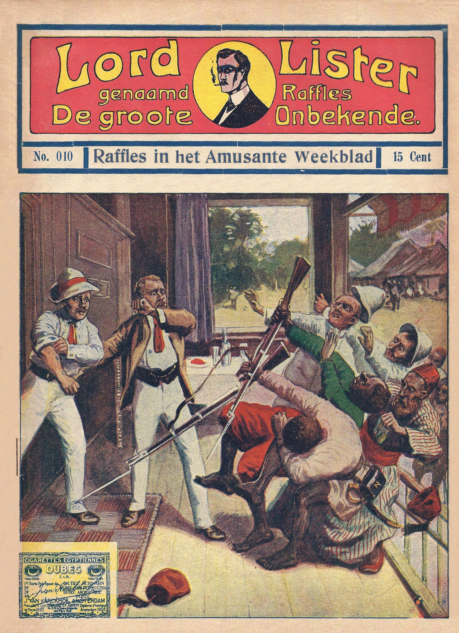Raffles in het Amusante Weekblad 10