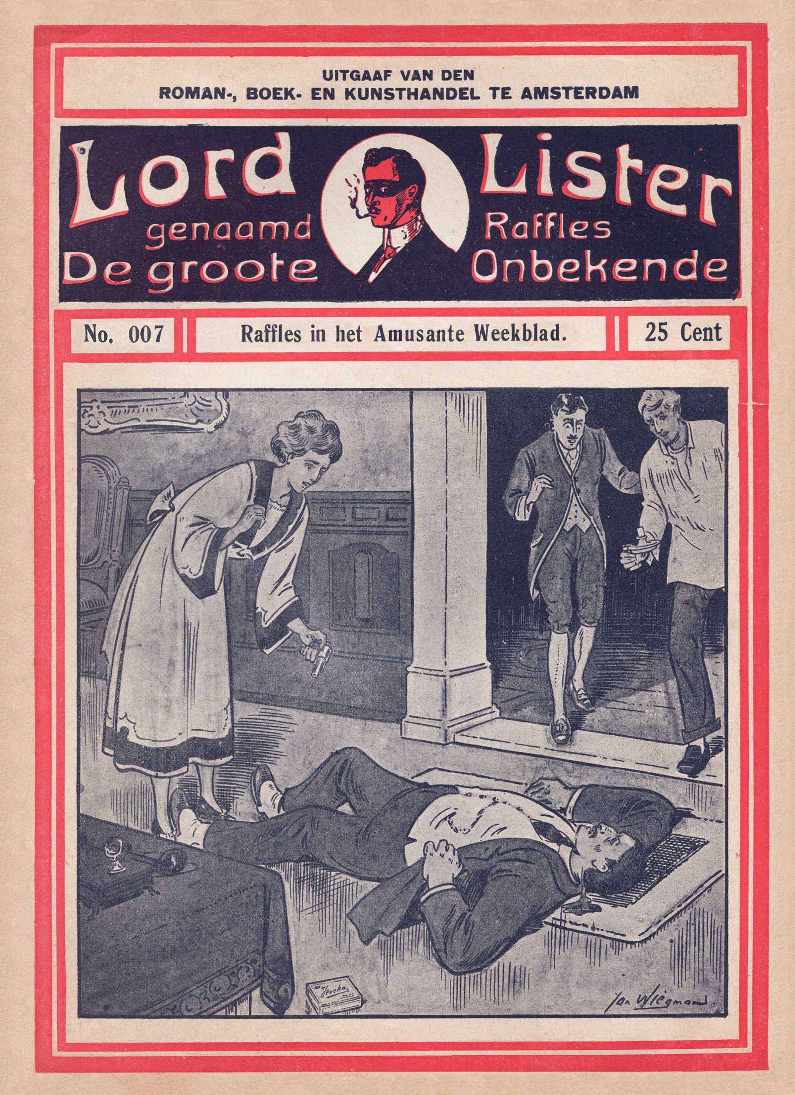 Raffles in het Amusante Weekblad 07