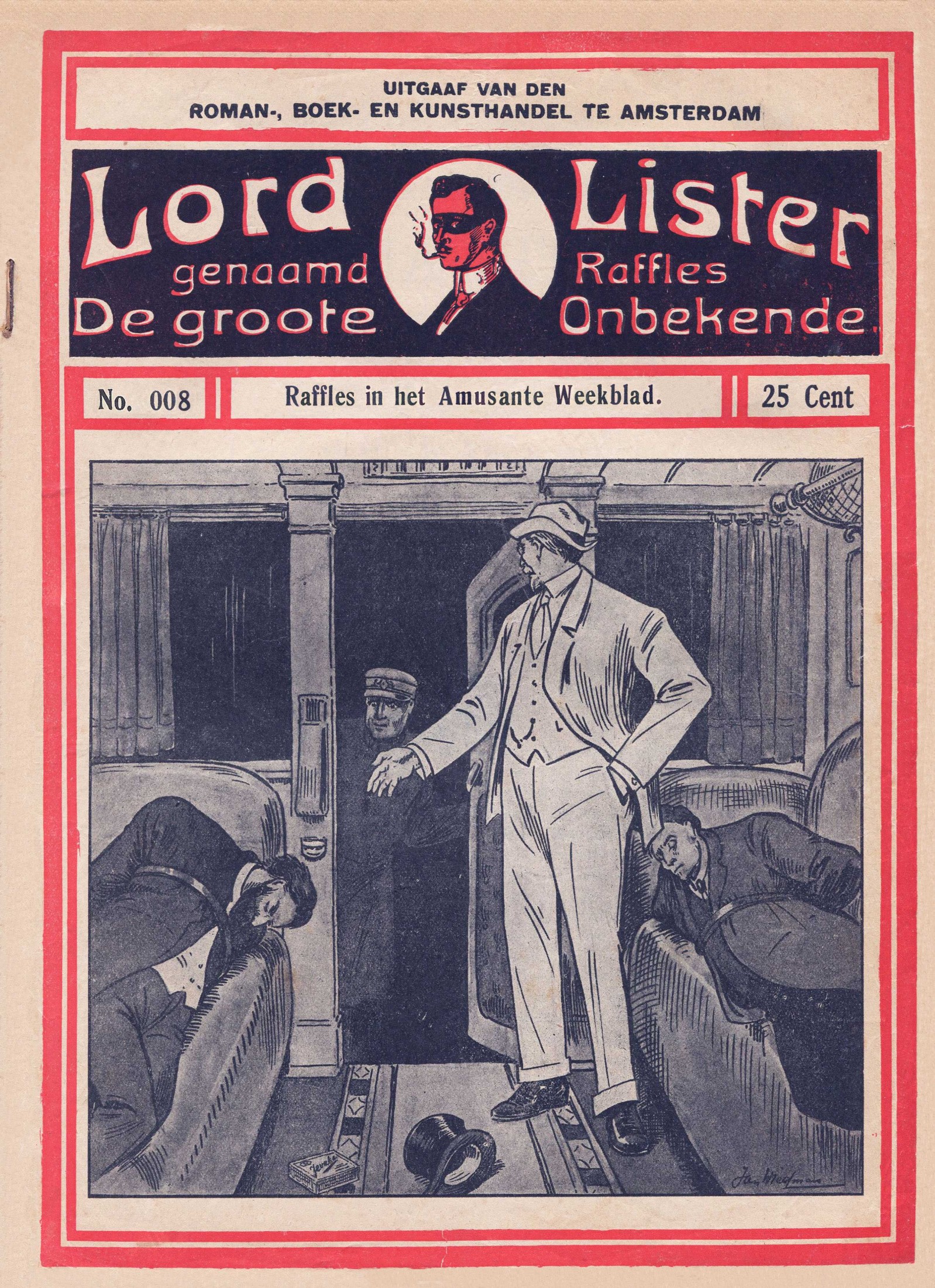 Raffles in het Amusante Weekblad 08