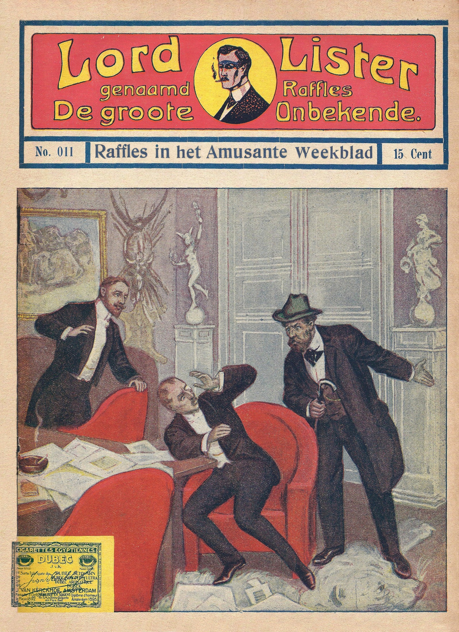 Raffles in het Amusante Weekblad 11