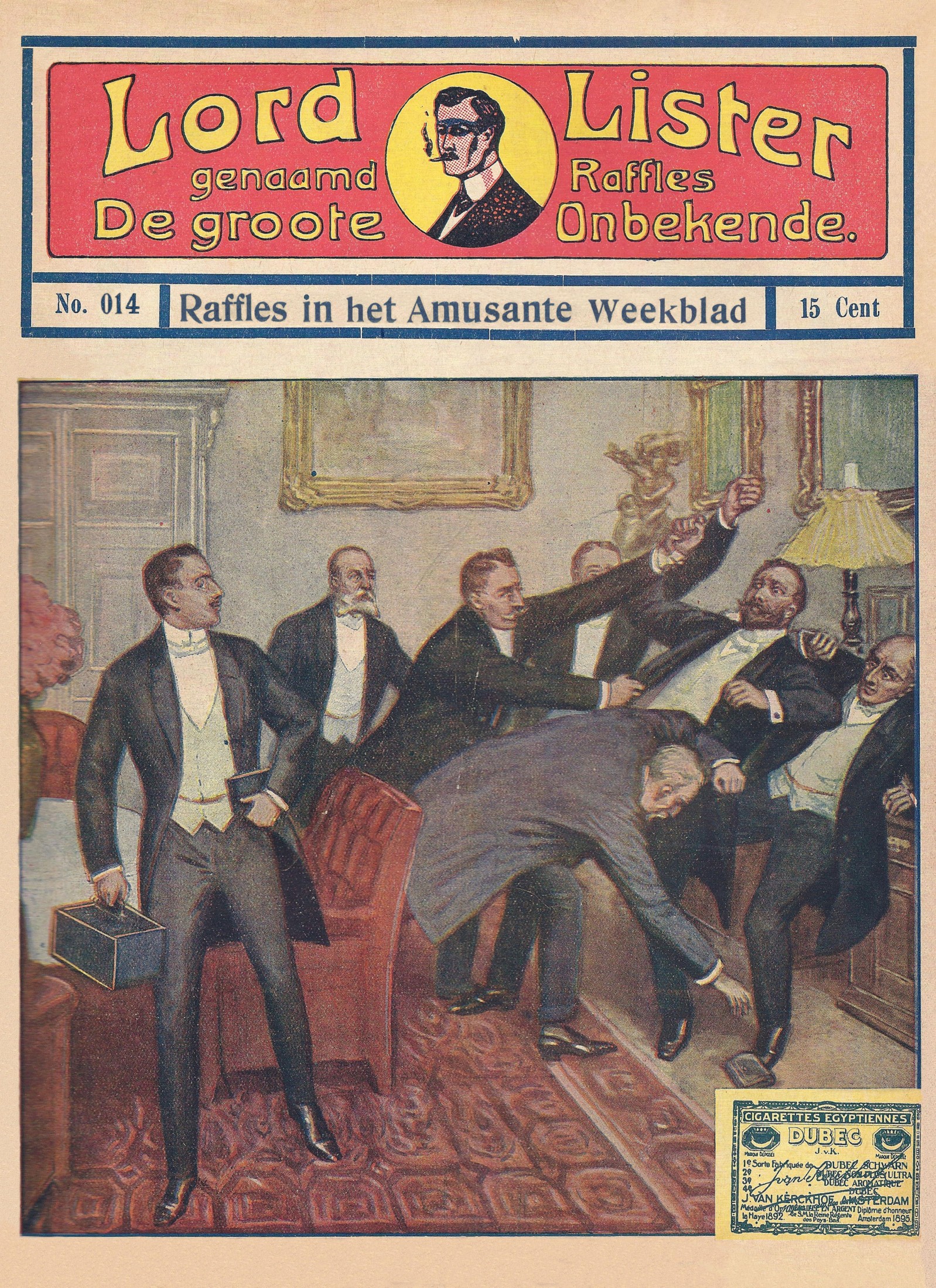 Raffles in het Amusante Weekblad 14