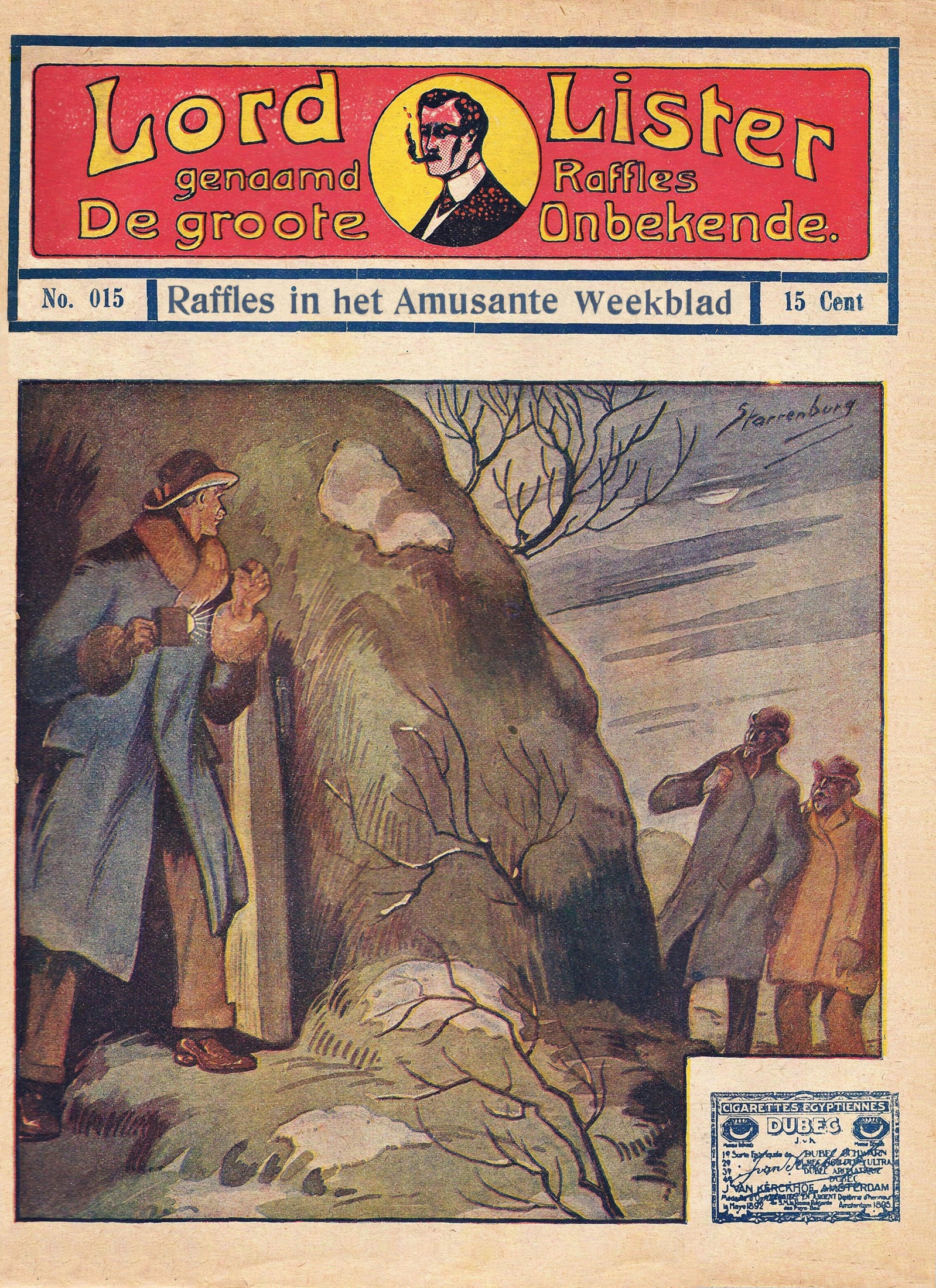 Raffles in het Amusante Weekblad 15