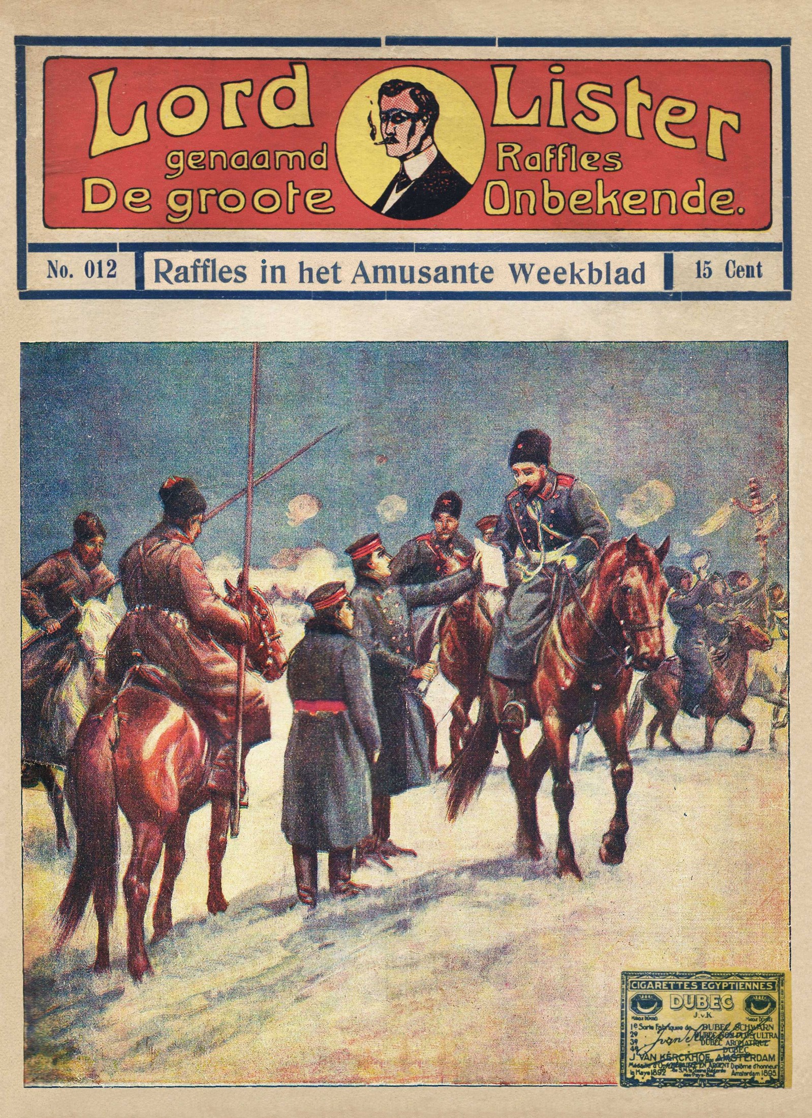 Raffles in het Amusante Weekblad 12