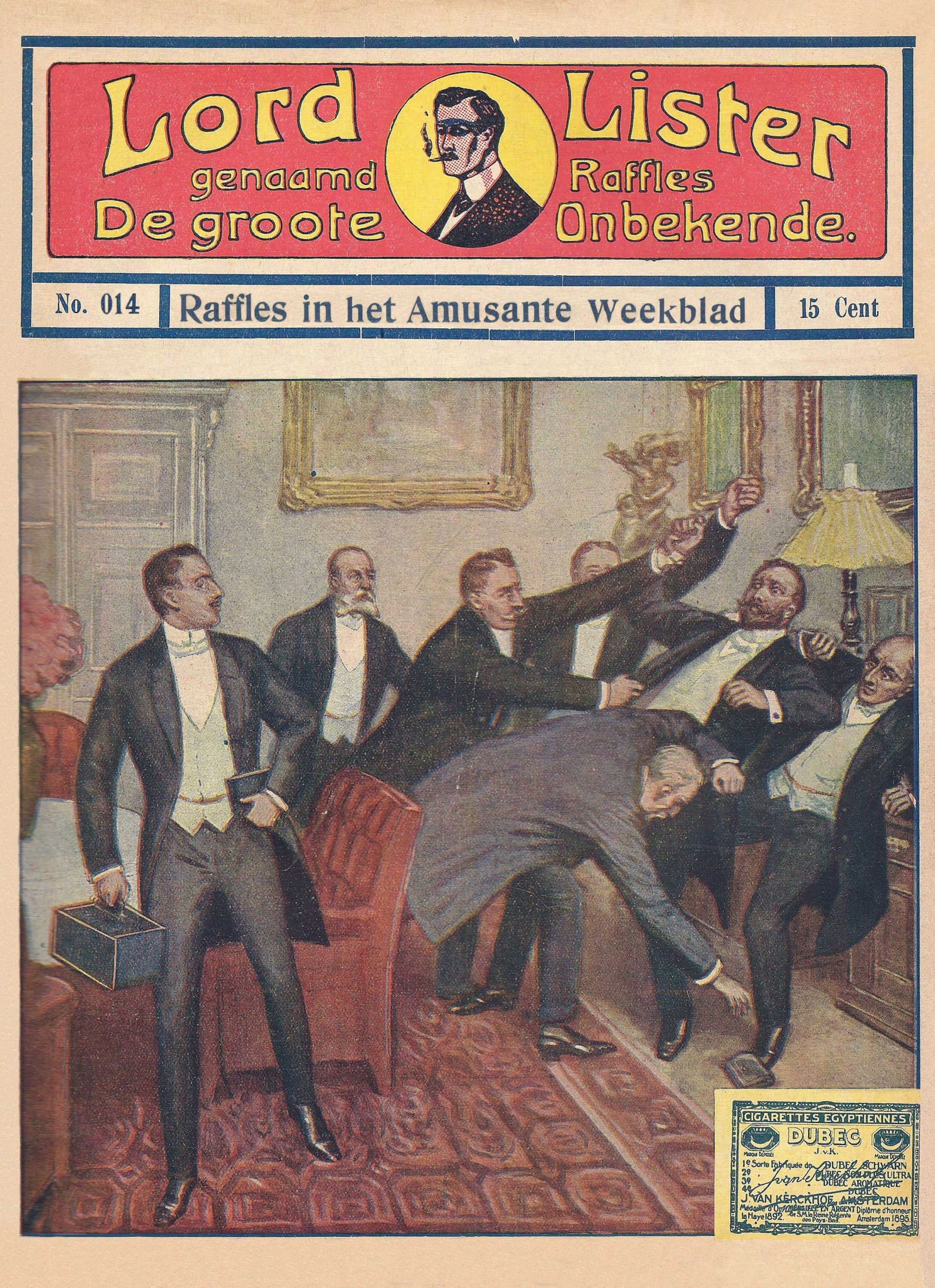 Raffles in het Amusante Weekblad 14