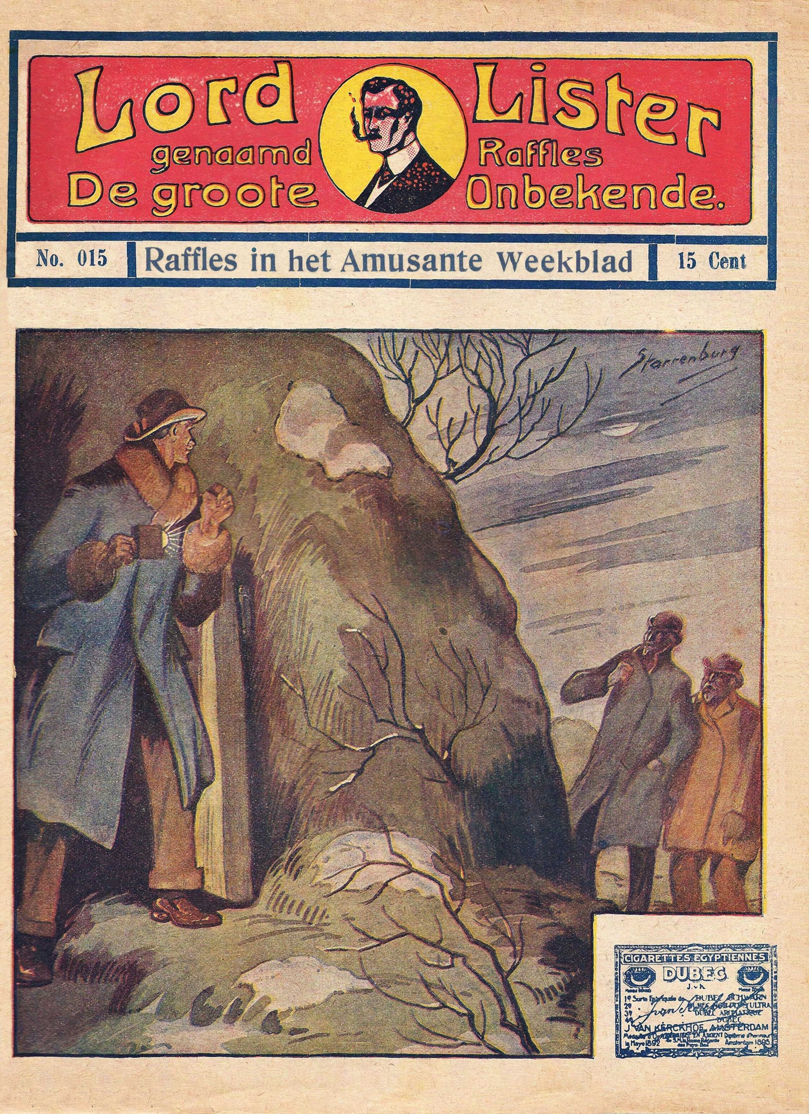 Raffles in het Amusante Weekblad 15