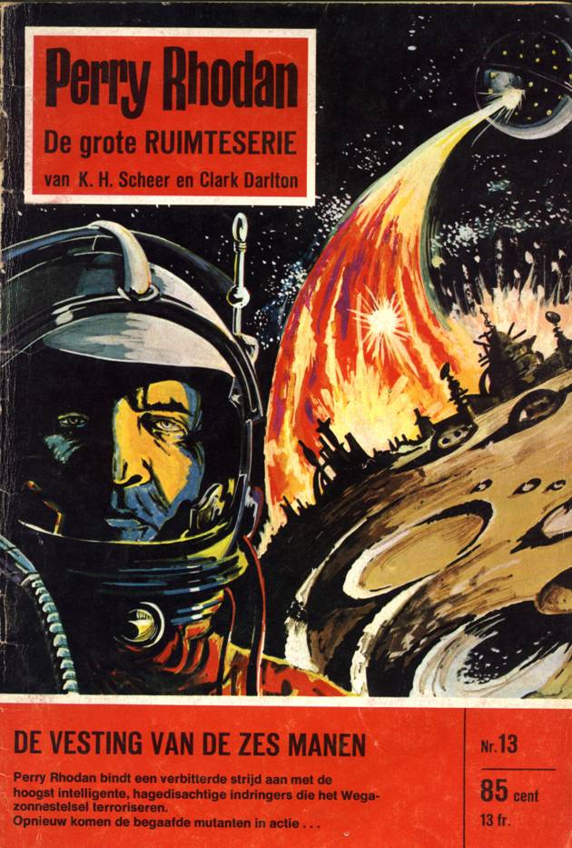 Perry Rhodan 0013 - De vesting van de zes manen