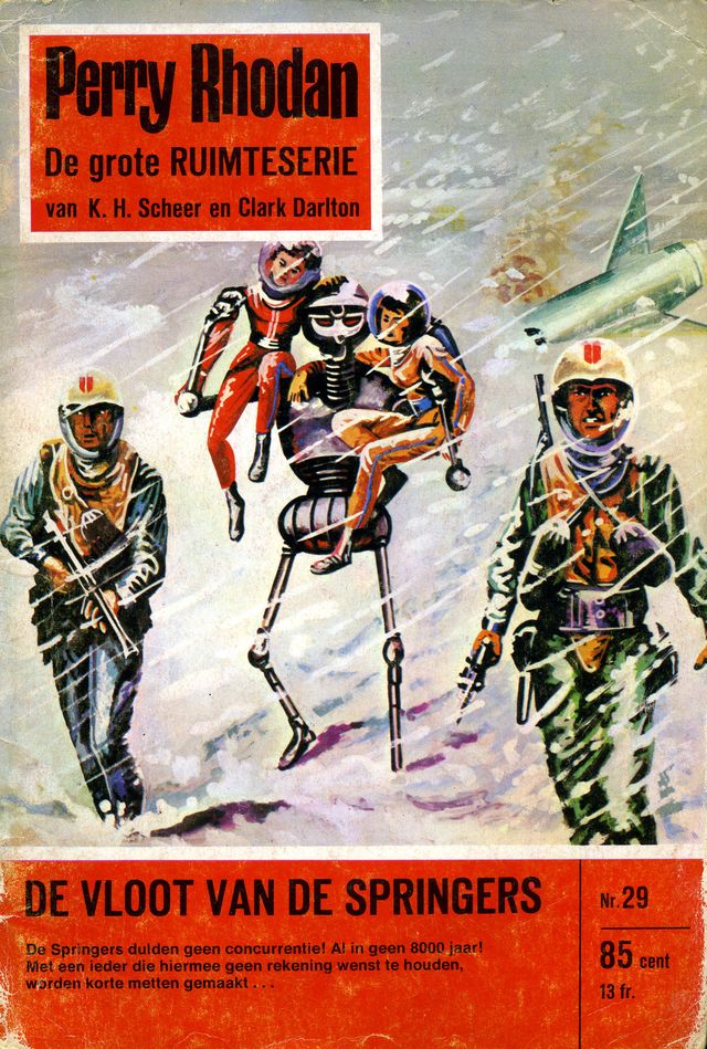 Perry Rhodan 0029 - De vloot van de Springers