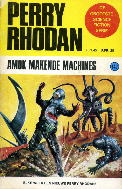 Perry Rhodan 0147 - Amok makende machines