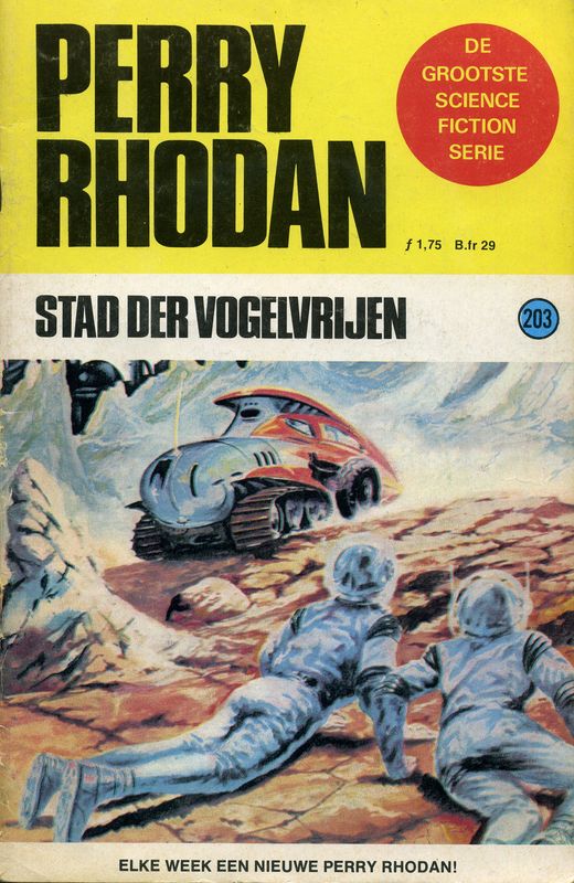 Perry Rhodan 0203 - Stad de vogelvrijen