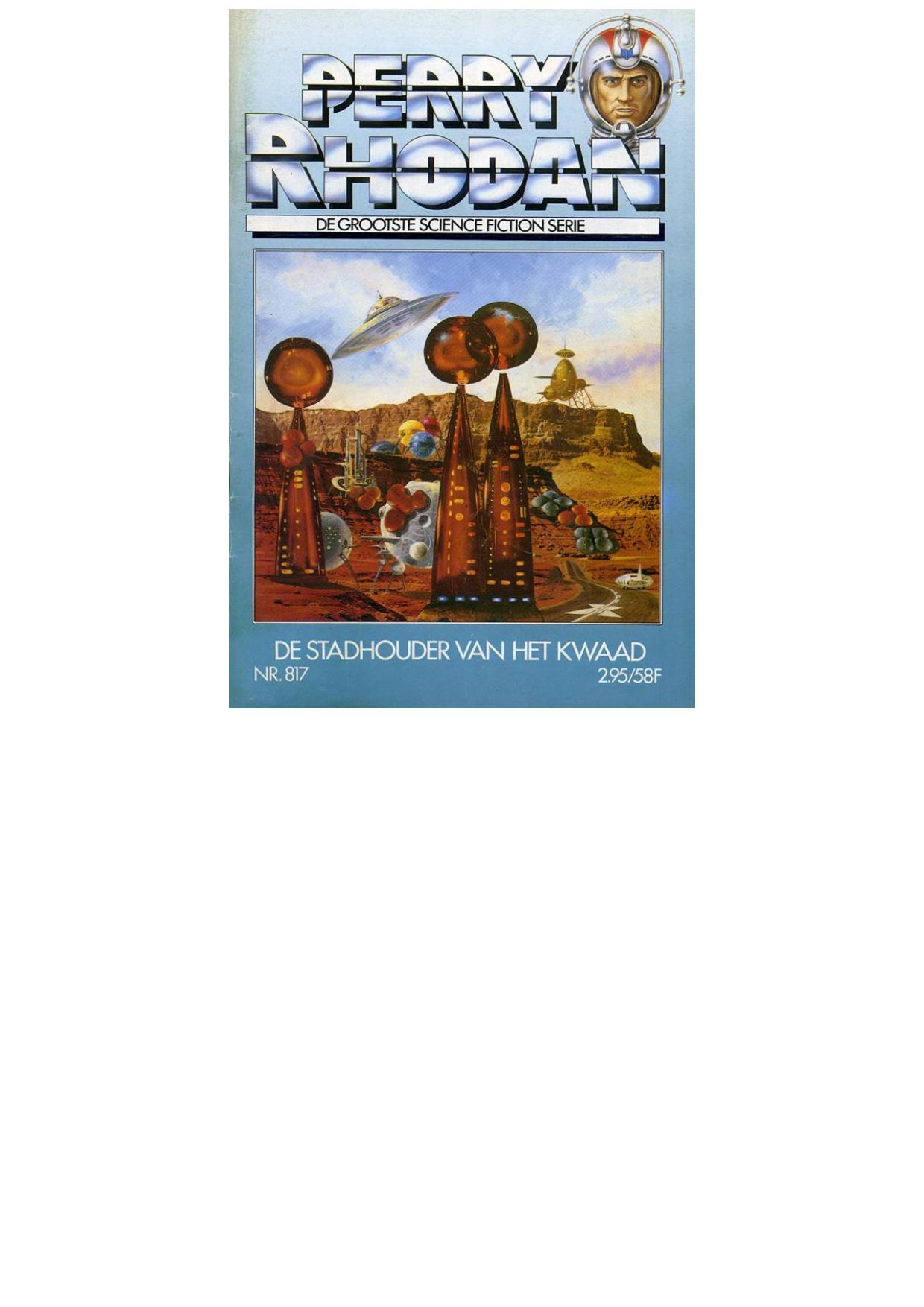 Perry Rhodan 817 - De stadhouder van het kwaad