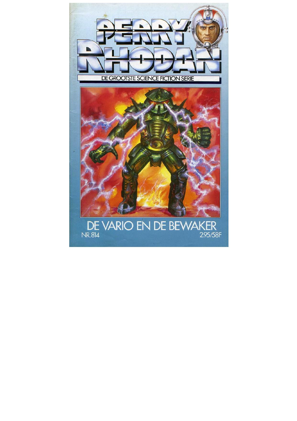 Perry Rhodan 0814 - De vario en de bewaker