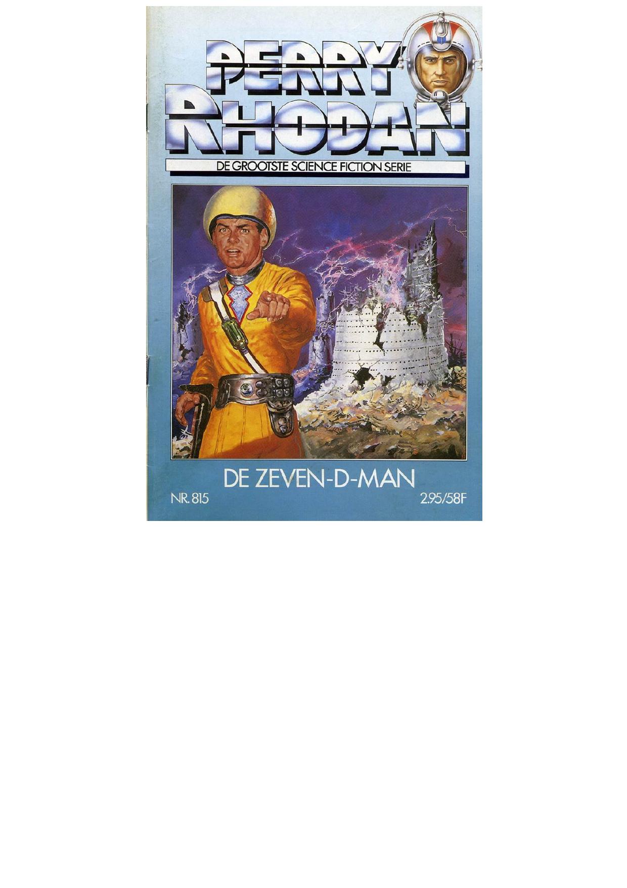 Perry Rhodan 0815 - De zeven-D-man