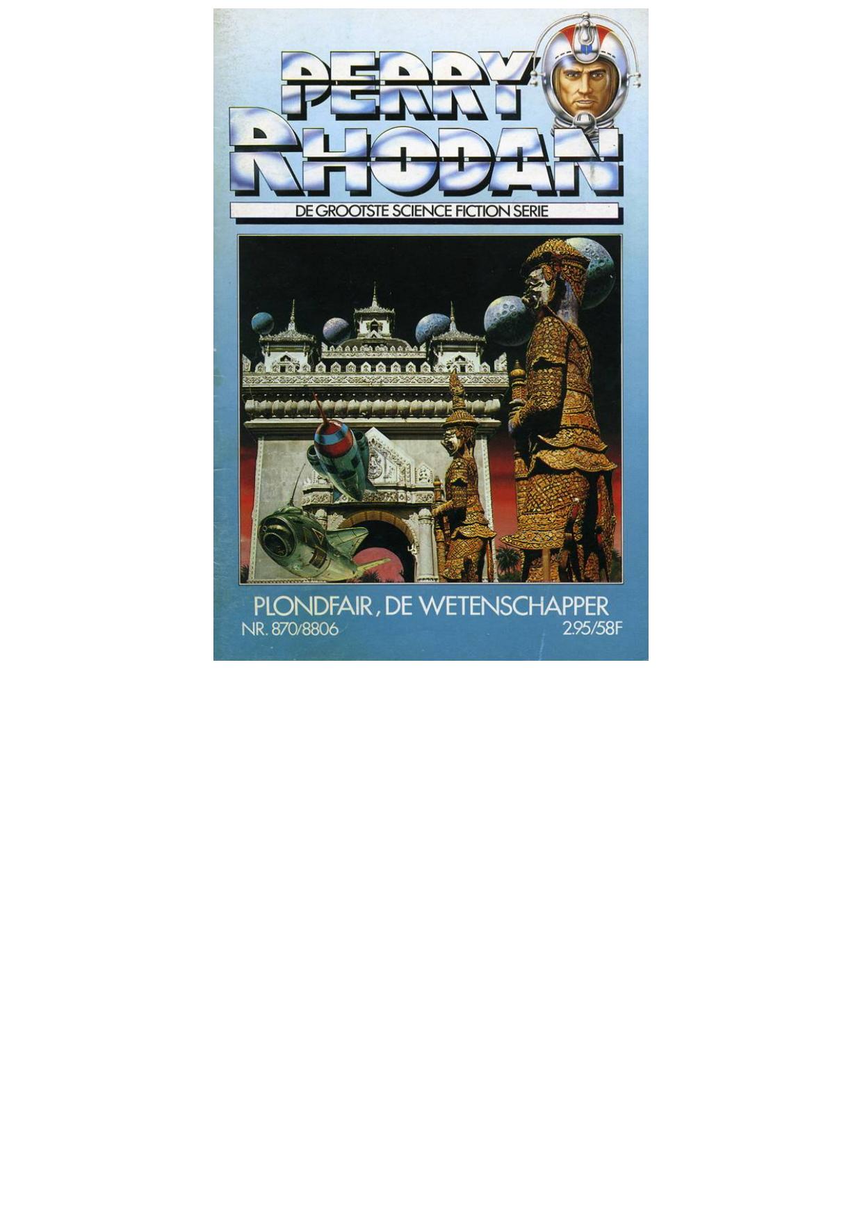 Perry Rhodan 870 - Plondfair. de wetenschapper