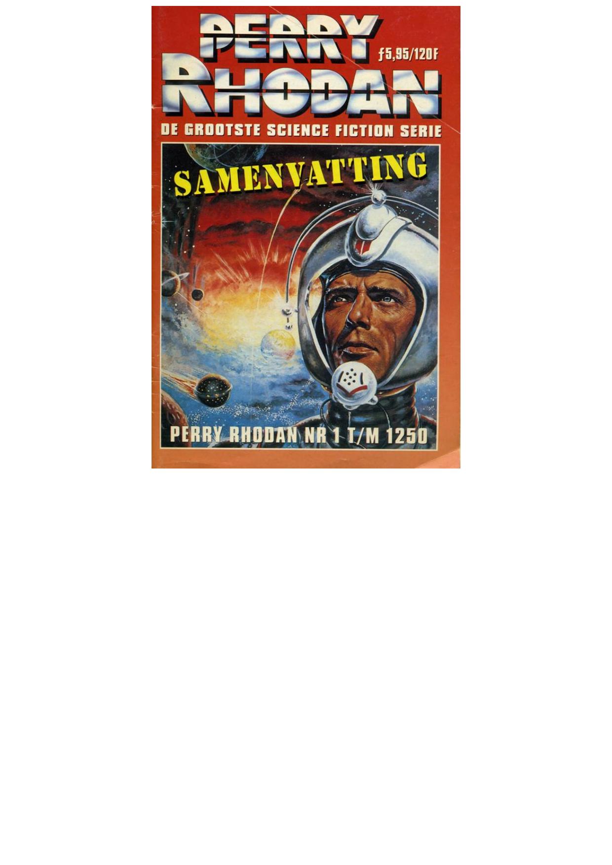 Perry Rhodan - Samenvatting deel 1 tm1250