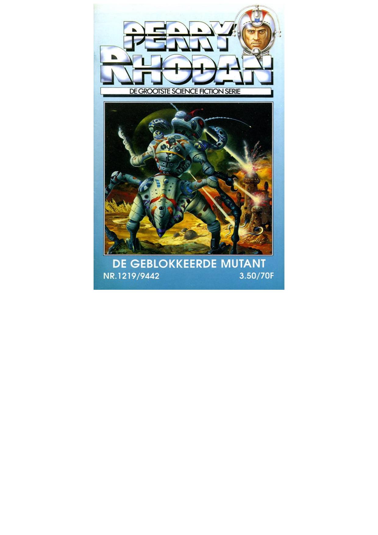 Perry Rhodan 1219 - De geblokkeerde mutant