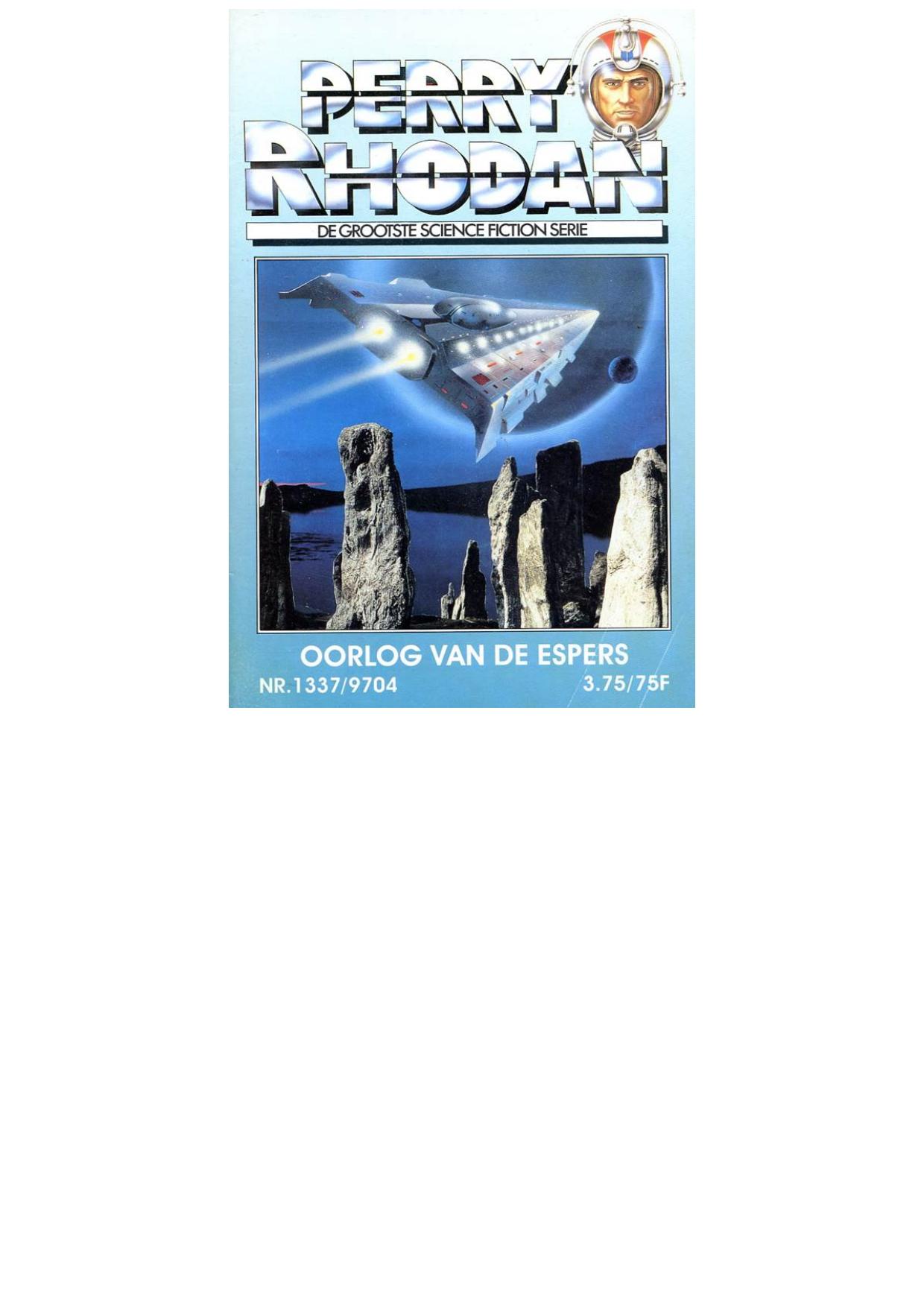 Perry Rhodan 1337 - Oorlog van de Espers