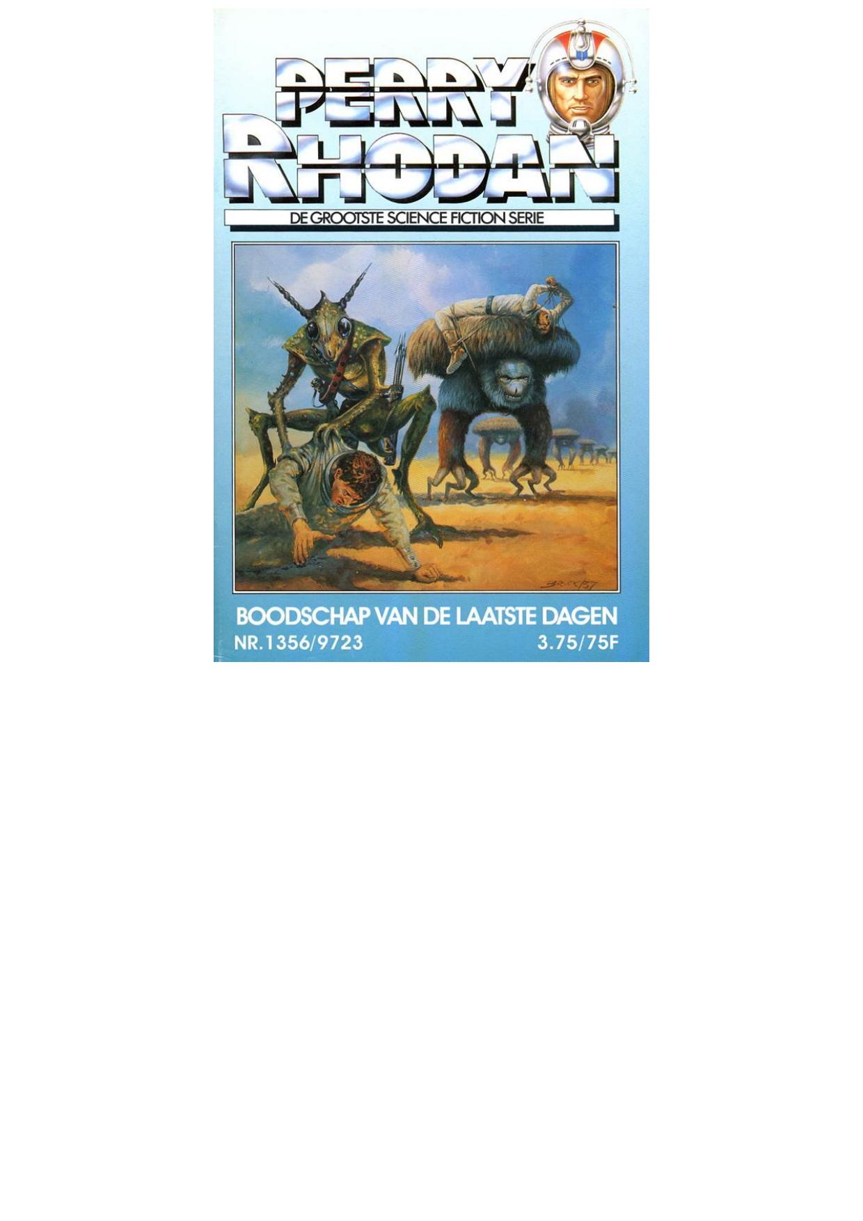 Perry Rhodan 1356 - Boodschap van de laatste dagen