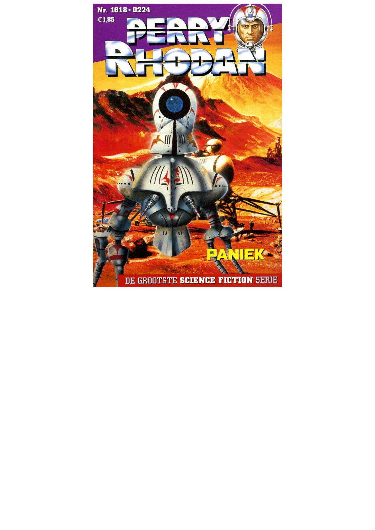 Perry Rhodan 1618 - Paniek