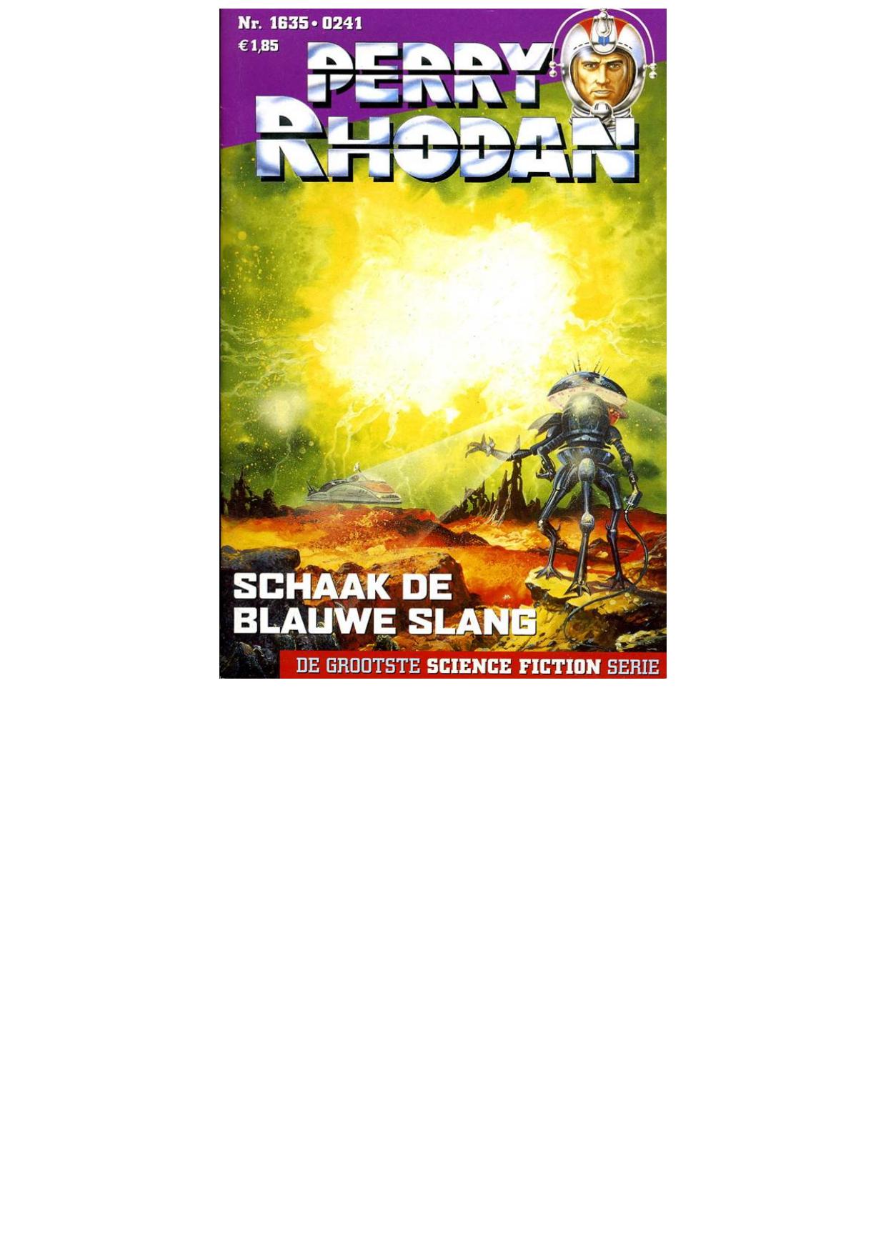 Perry Rhodan 1635 - Schaak de blauwe slang