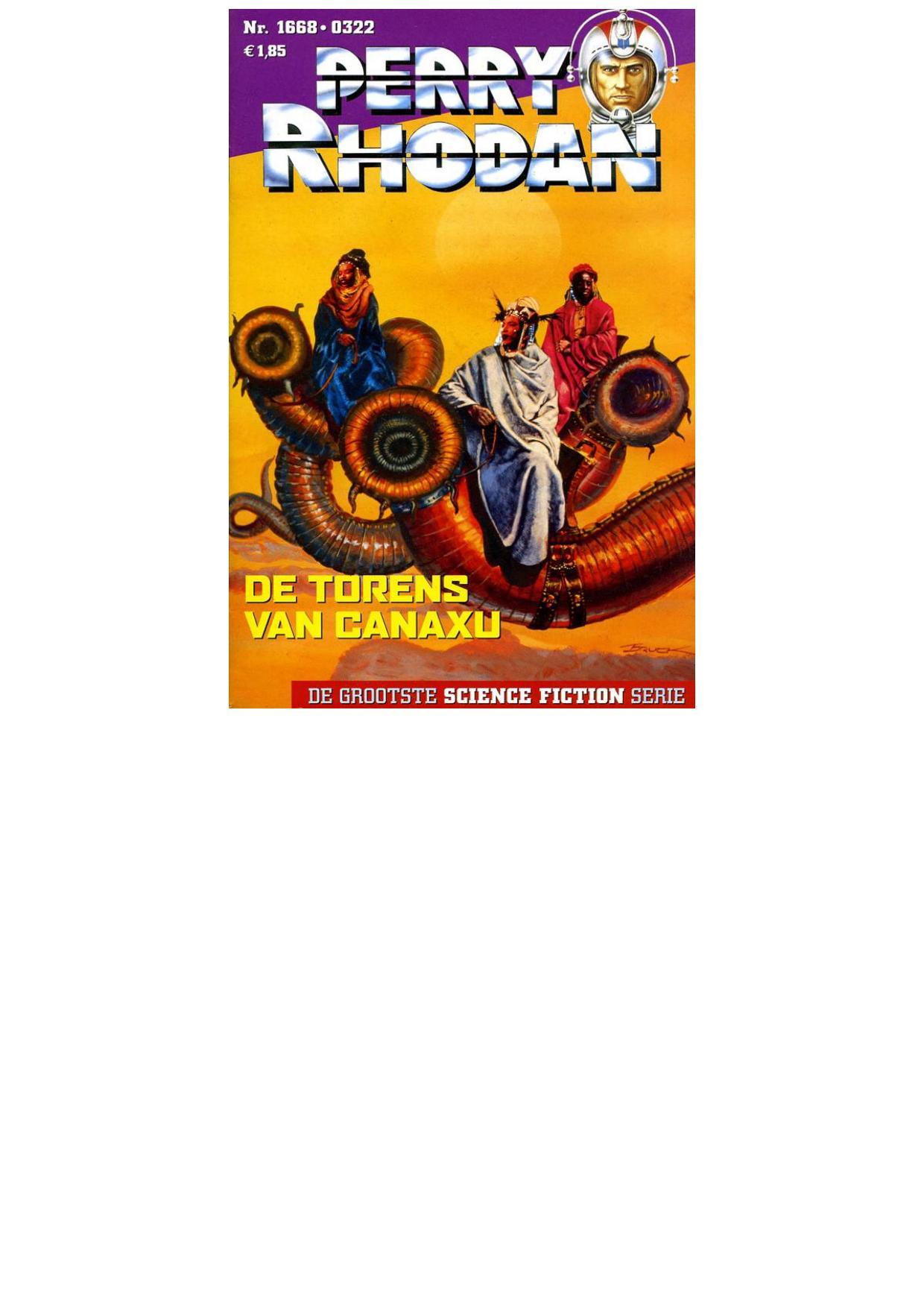 Perry Rhodan 1668 - De torens van Canaxu