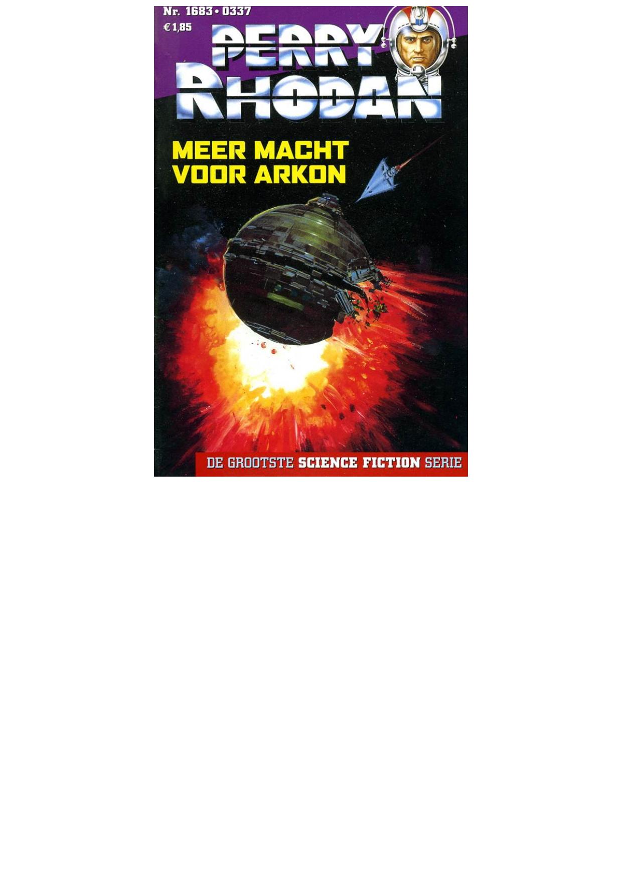 Perry Rhodan 1683 - Meer macht voor Arkon