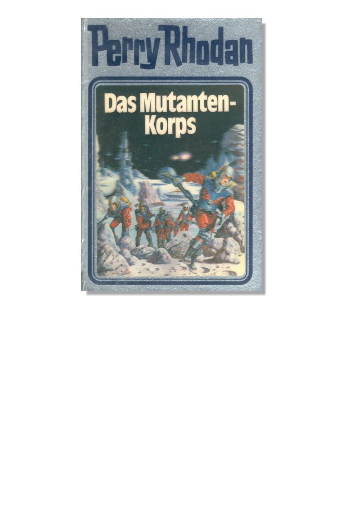 Silberband 002 - Das Mutantenkorps