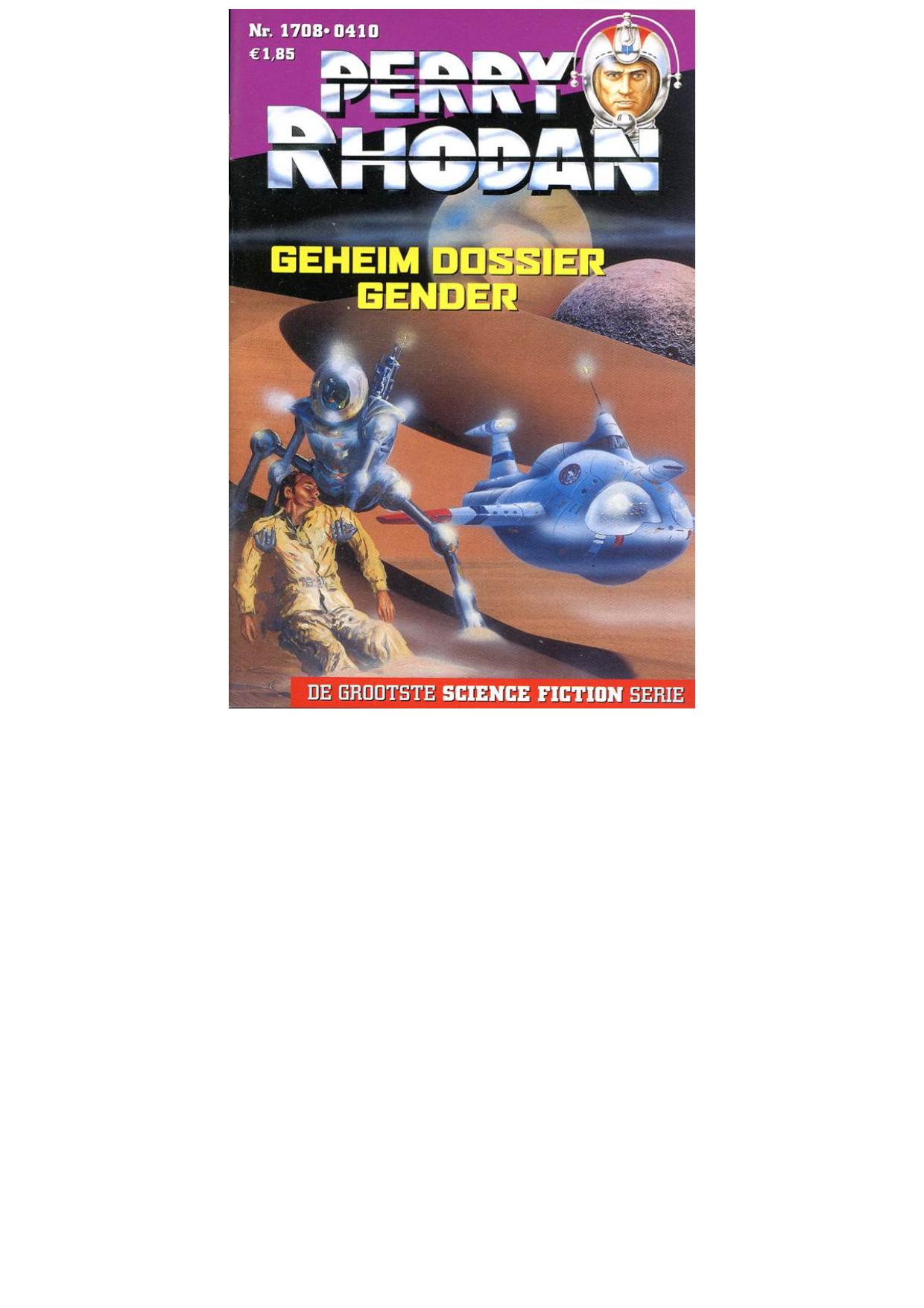 Perry Rhodn 1708 - Geheim dossier Gender