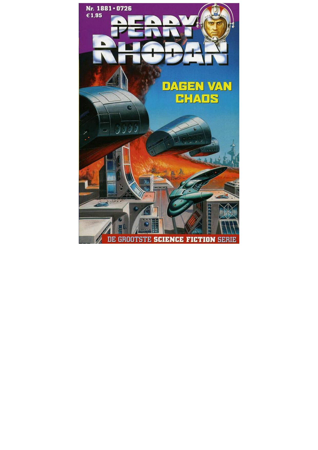 Perry Rhodan 1881 - Dagen van chaos