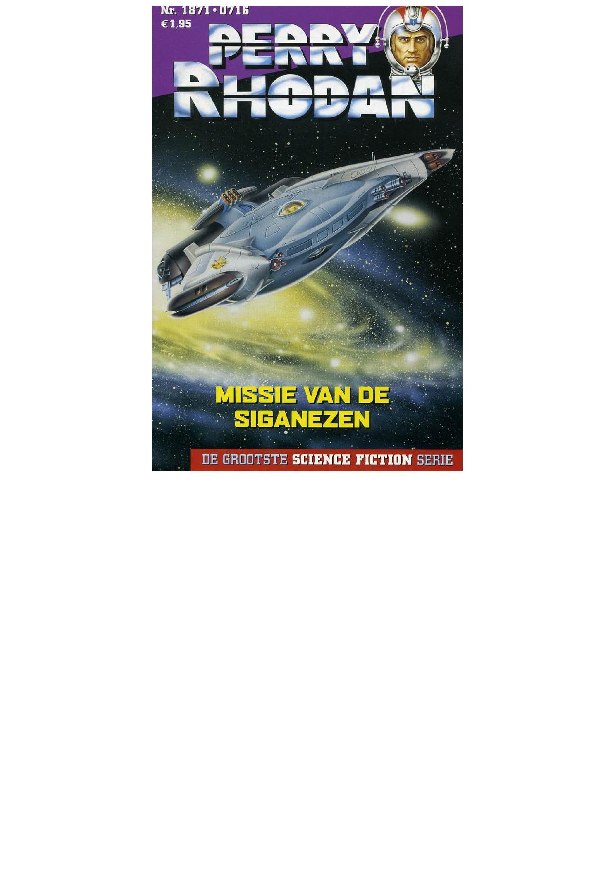 Perry Rhodan 1871 - Missie van de Siganezen