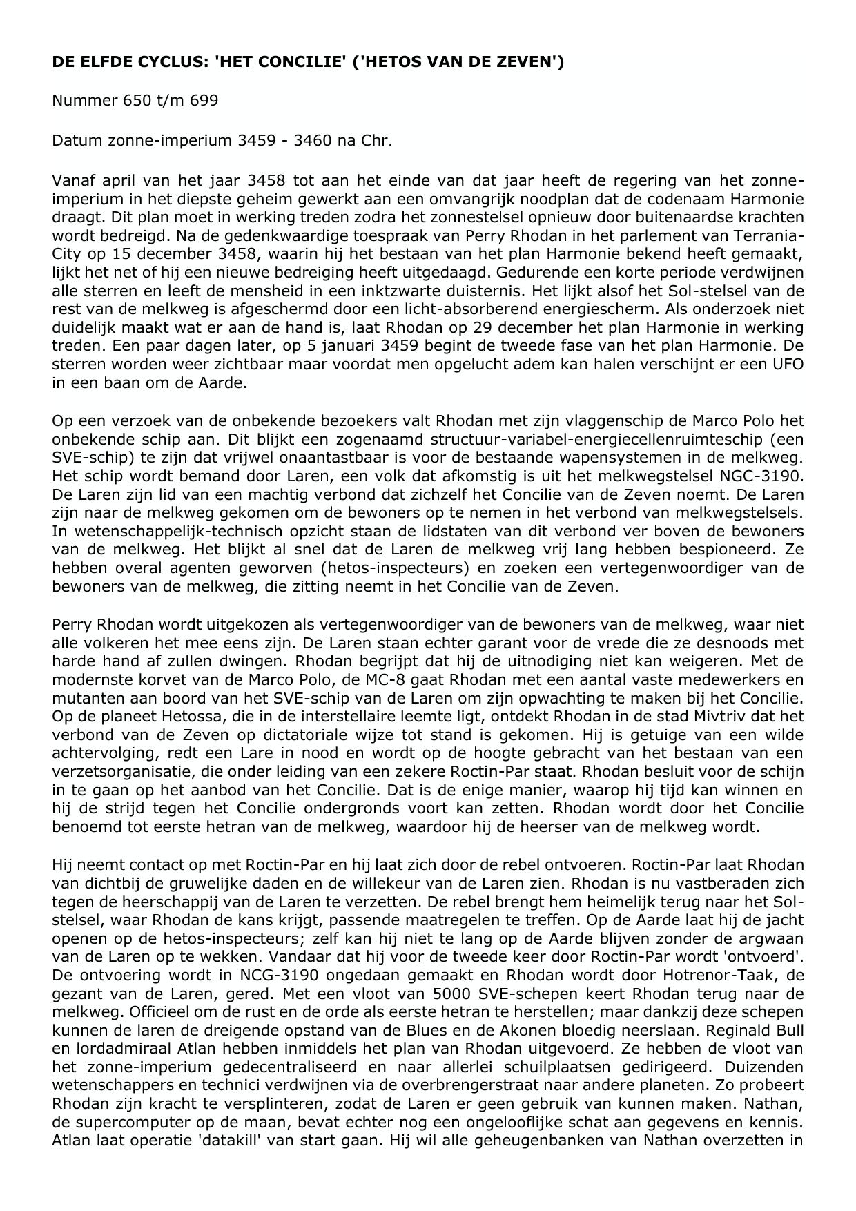 Samenvatting Cyclus 11