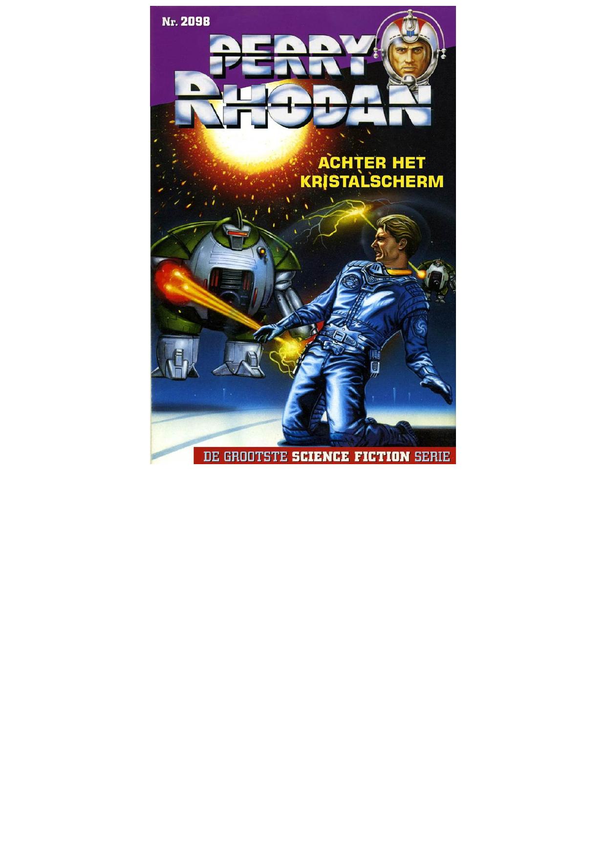 Perry Rhodan 2098 - Achter het kristalscherm