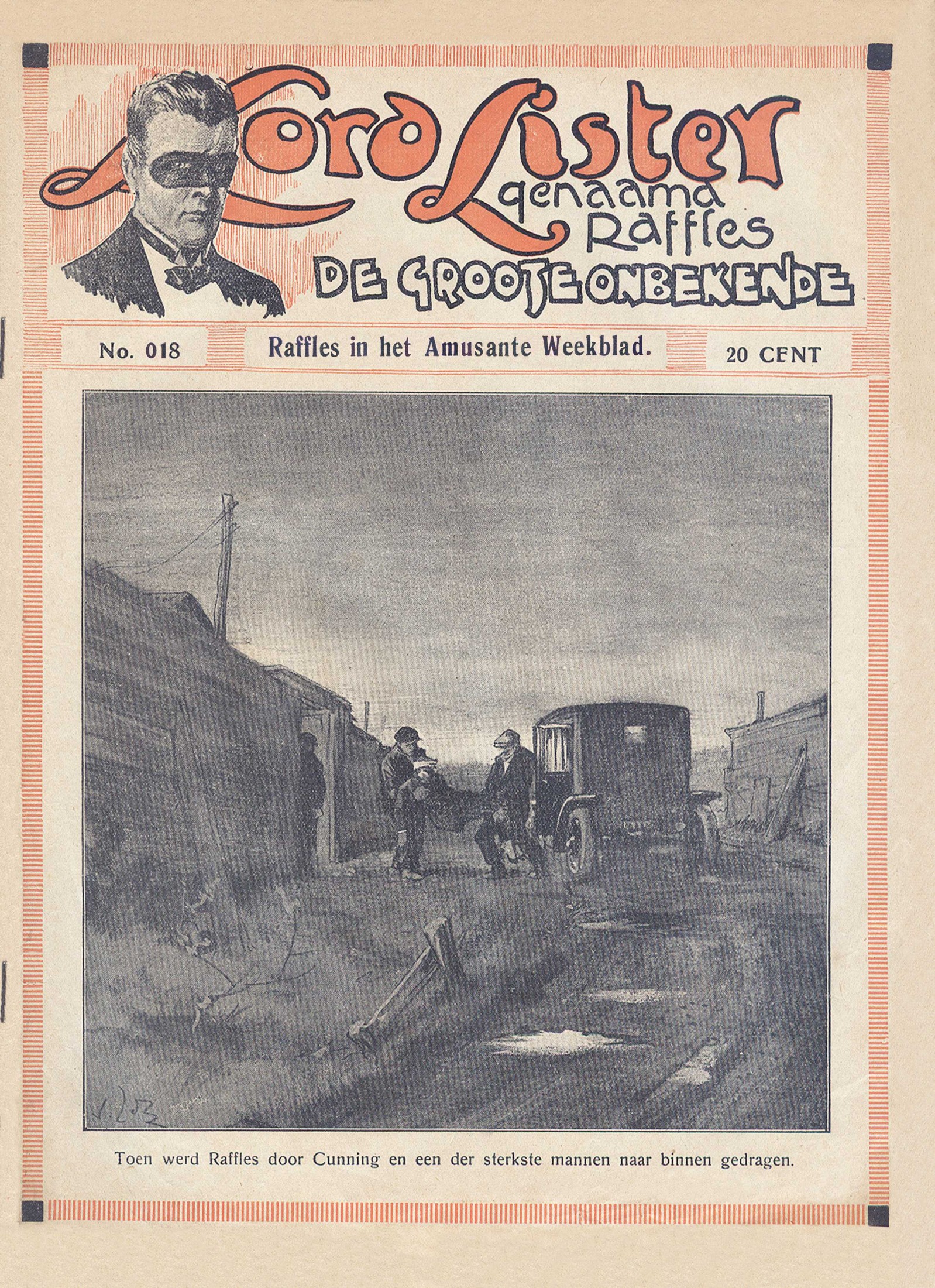 Raffles in het Amusante Weekblad 18