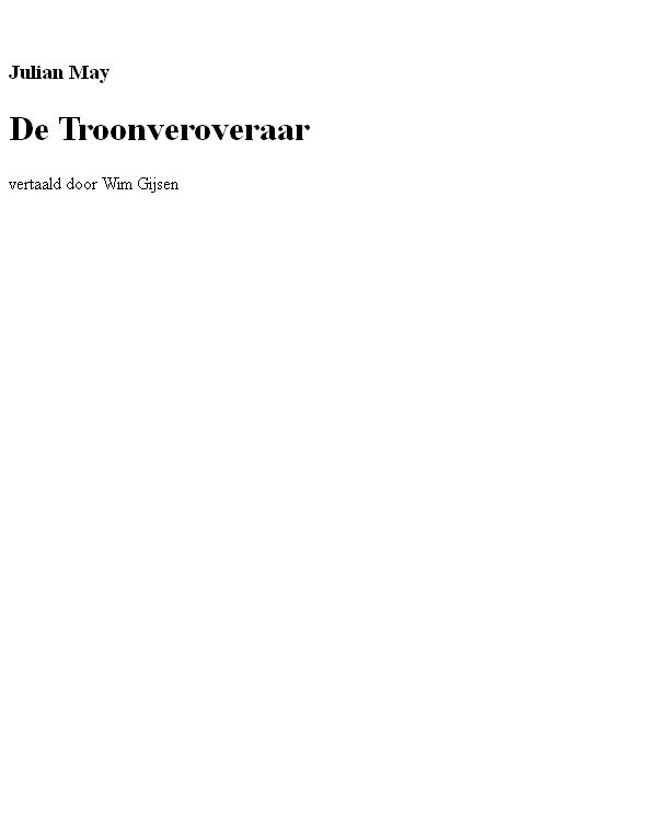 De Troonveroveraar
