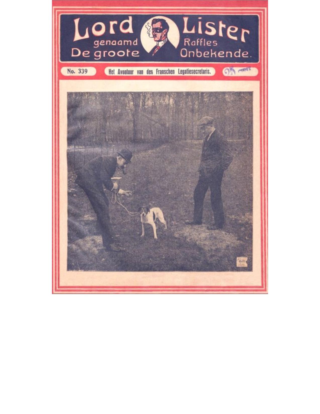 0339 Het Avontuur Van De Fransche Legatiesecretaris