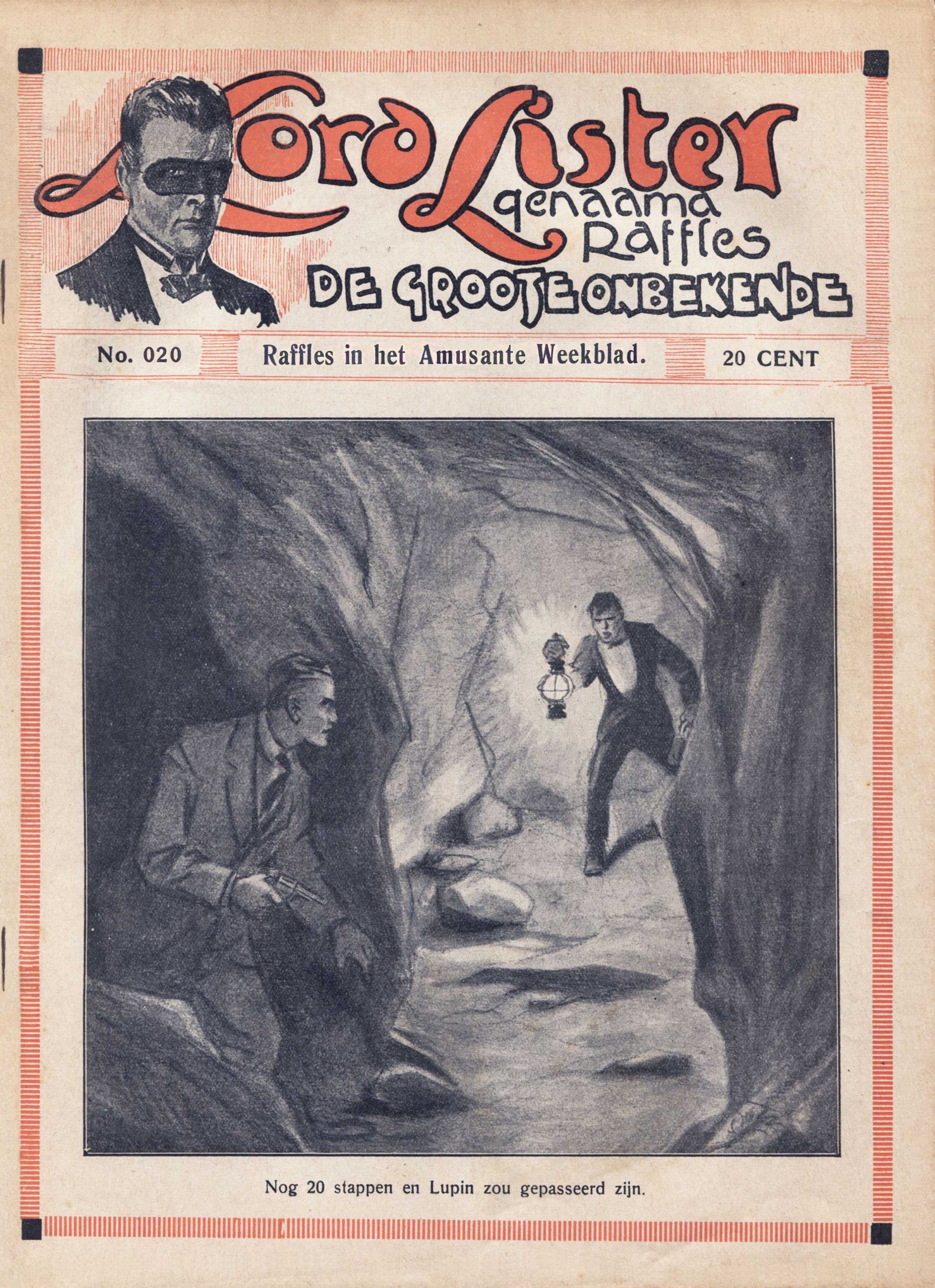 Raffles in het Amusante Weekblad 20