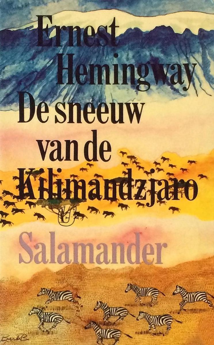 De sneeuw van de kilimandzjaro