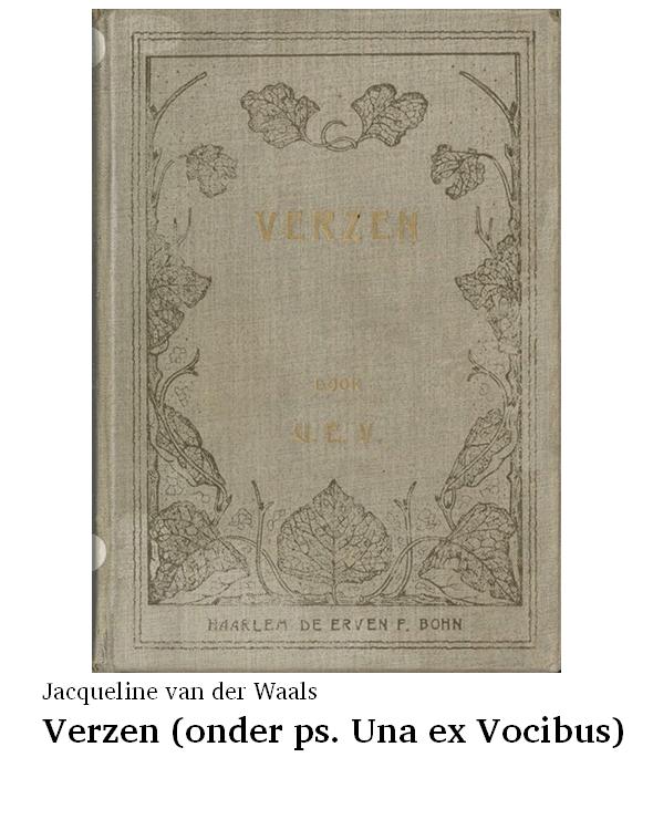 Verzen (onder ps. Una ex Vocibus)
