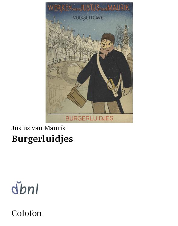 Burgerluidjes