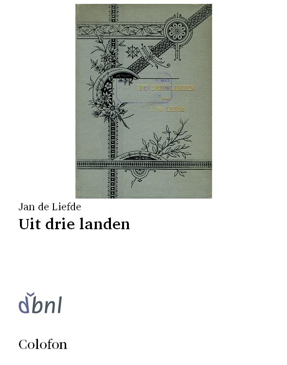 Uit drie landen