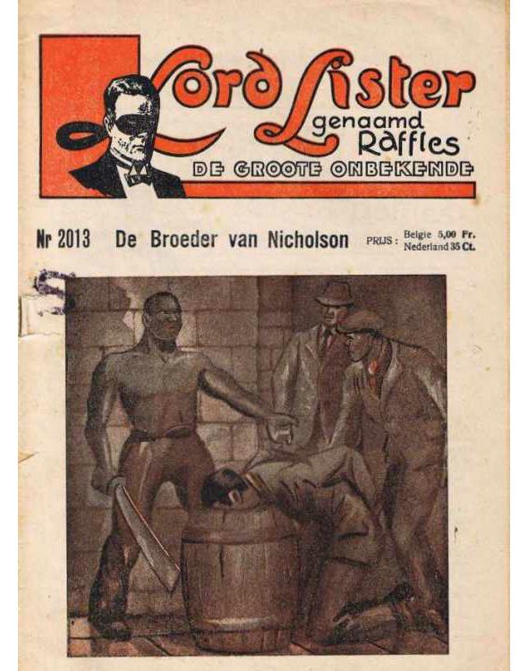 2013 De Broeder Van Nicholson
