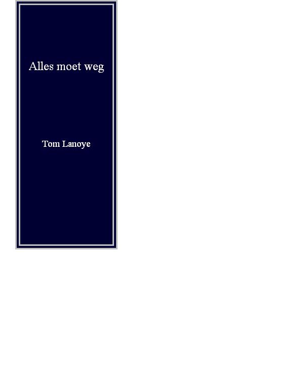 Alles moet weg (NL, 1988)
