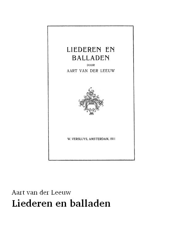 Liederen en balladen