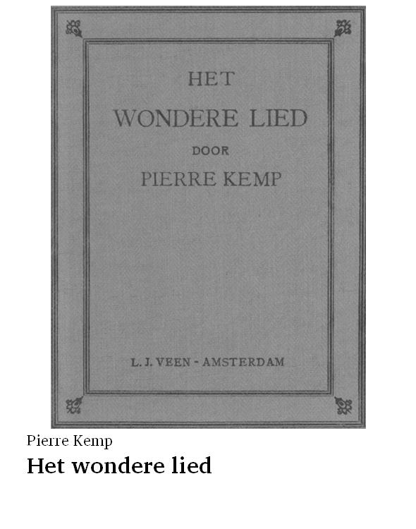 Het wondere lied