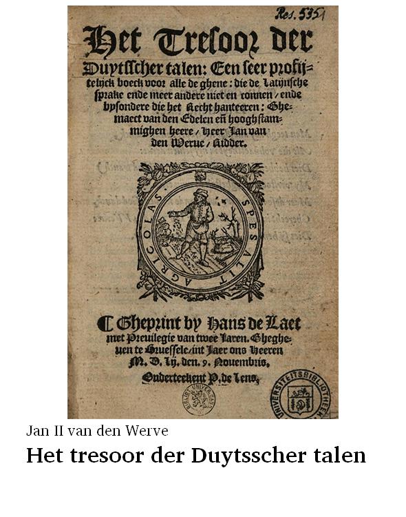 Het tresoor der Duytsscher talen