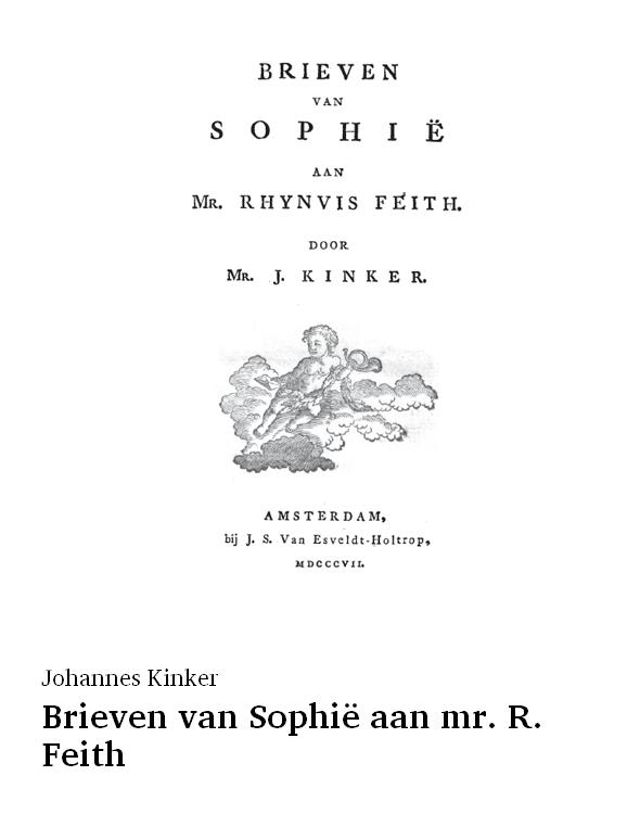 Brieven van Sophië aan mr. R. Feith