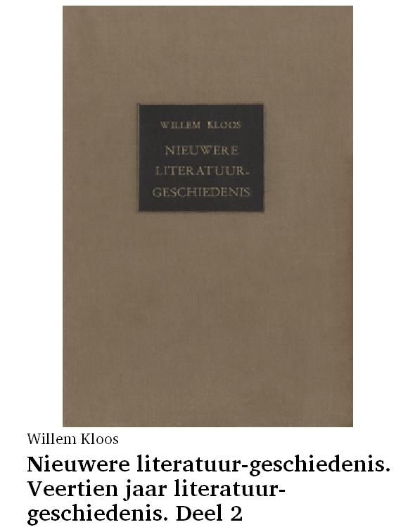 Nieuwere literatuur-geschiedenis. Veertien jaar literatuur-geschiedenis. Deel 2