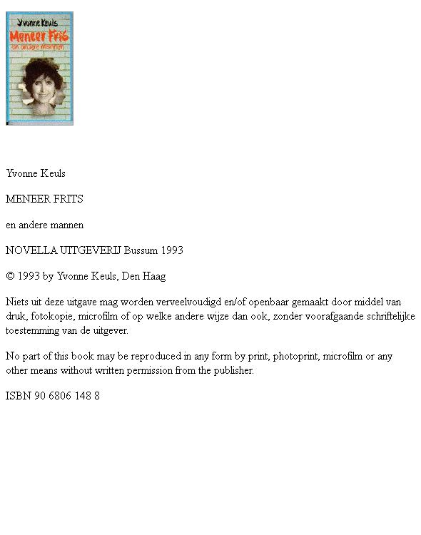 Meneer Fris En Andere Mannen